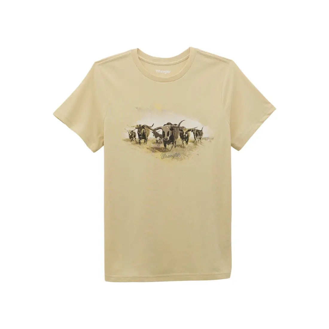 Wrangler Women’s Biscotti Heather Retro Graphic T-Shirt Women’s T-Shirt