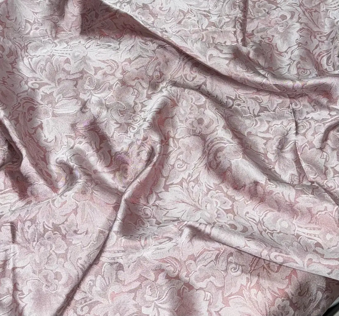 Wyoming Traders Baroque Silk Wild Rag Blush Wild Rags & Scarves