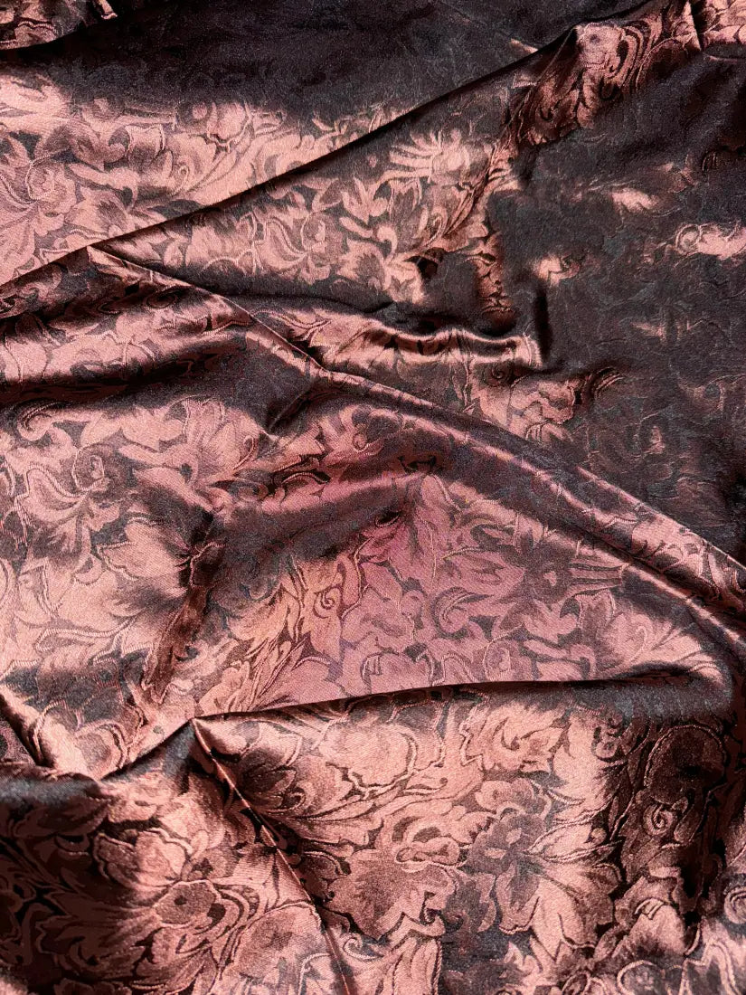 Wyoming Traders Baroque Silk Wild Rag Cranberry Wild Rags & Scarves