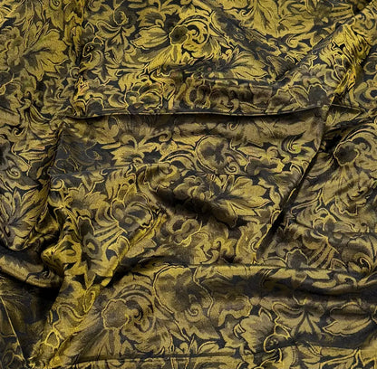 Wyoming Traders Baroque Silk Wild Rag Olive Wild Rags & Scarves