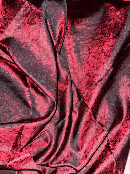 Wyoming Traders Baroque Silk Wild Rag Scarlet Wild Rags & Scarves