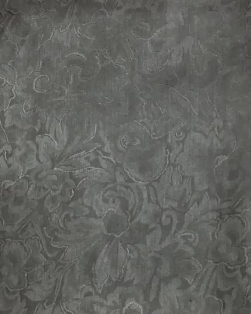 Wyoming Traders Jacquard Silk Wild Rag 34.5’’ / Charcoal Wild Rags & Scarves