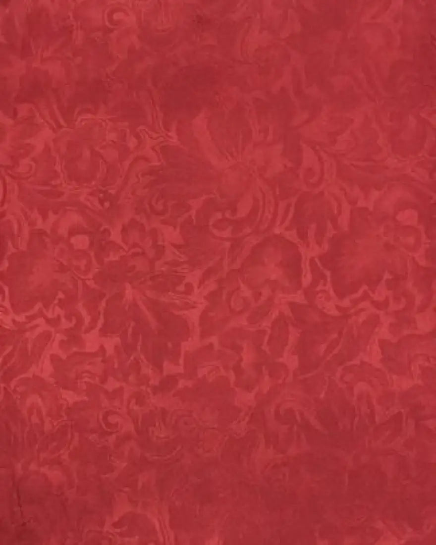 Wyoming Traders Jacquard Silk Wild Rag 34.5’’ / Red Wild Rags & Scarves