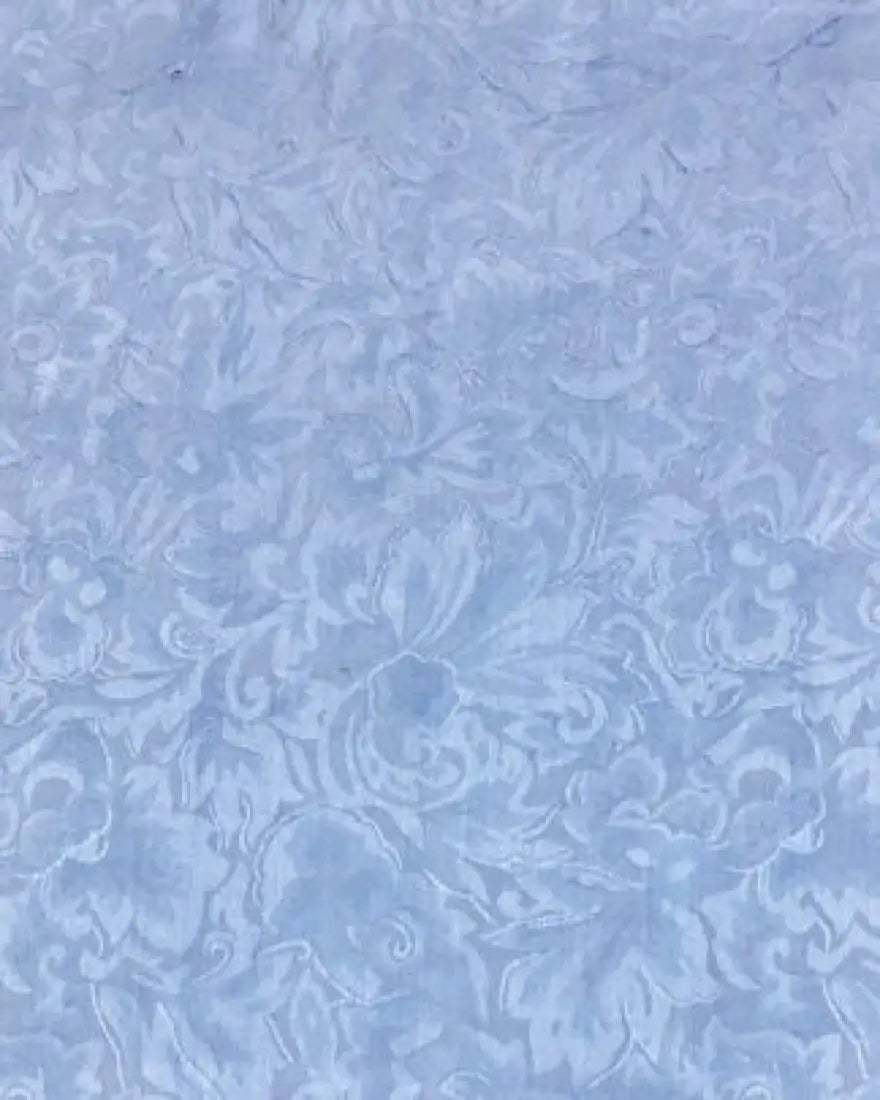 Wyoming Traders Jacquard Silk Wild Rag 34.5’’ / Slate Blue Wild Rags & Scarves