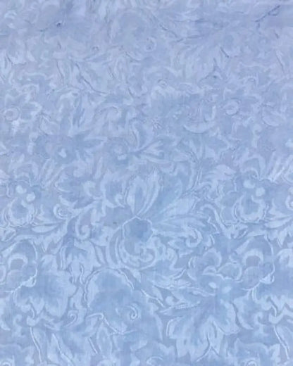 Wyoming Traders Jacquard Silk Wild Rag 34.5’’ / Slate Blue Wild Rags & Scarves