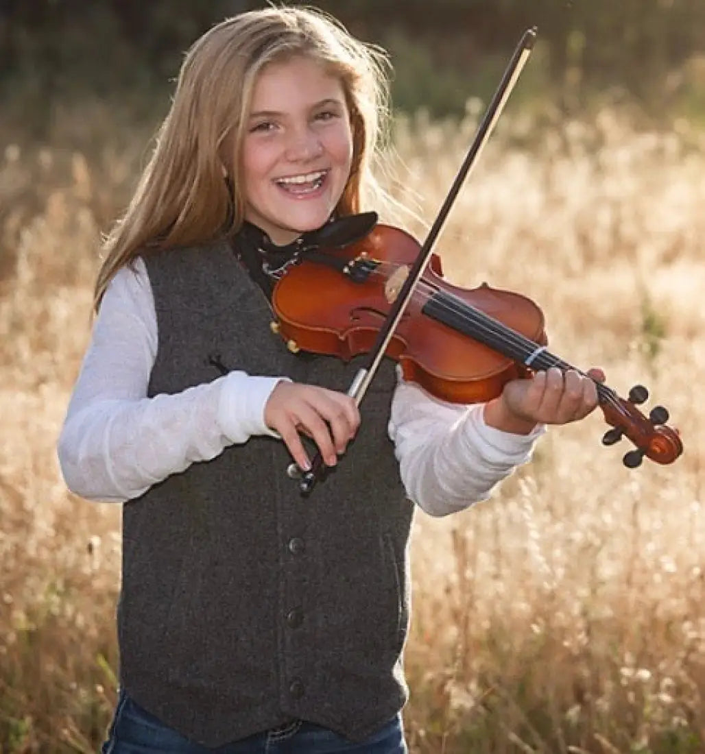 Wyoming Traders Kid’s Black Wool Vest Boy’s Vest
