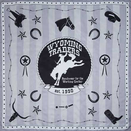 Wyoming Traders Print Silk Wild Rag