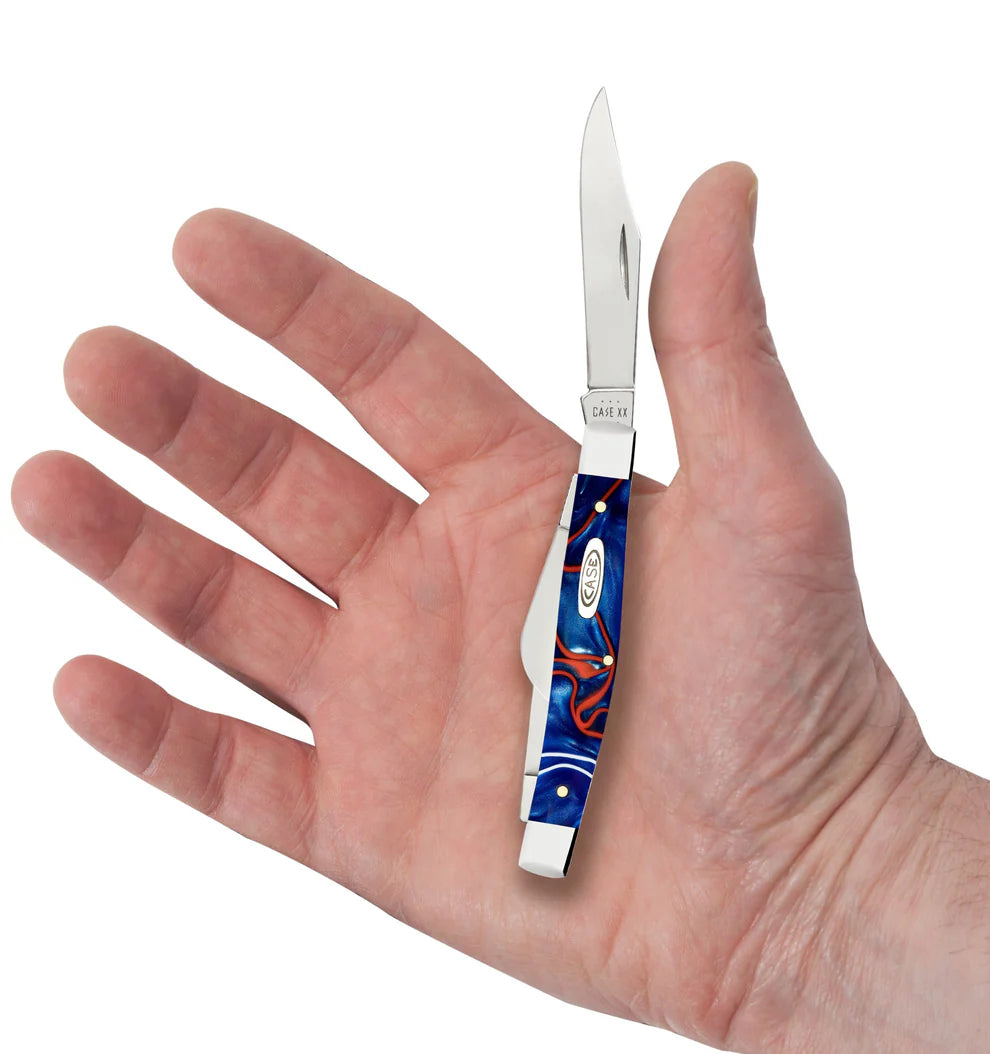 Case Smooth Patriotic Kirinite® Medium Stockman Knife