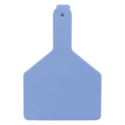 Z Tag No-Snag One Piece Cow Ear Tags - Blank 25 Count Blue Tagging Supplies