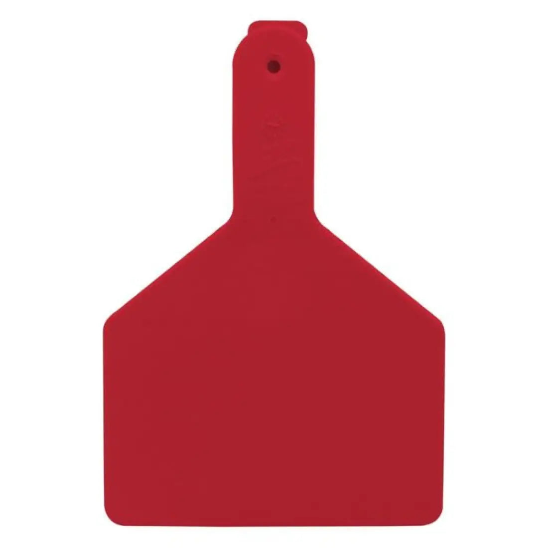 Z Tag No-Snag One Piece Cow Ear Tags - Blank 25 Count Red Tagging Supplies