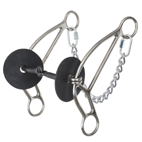 0119-3000 Josey Banana Short Shank Gag Bit