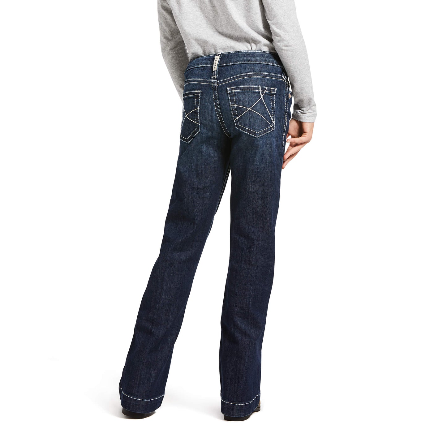 Ariat Girl's Mid Rise Stretch Ella Trouser Jean