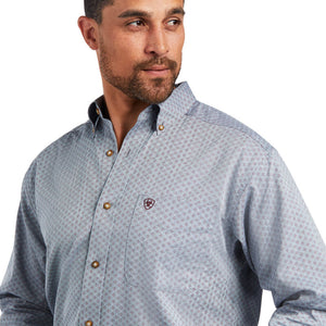 Ariat Men's Peacoat Gray Javon Western Shirt