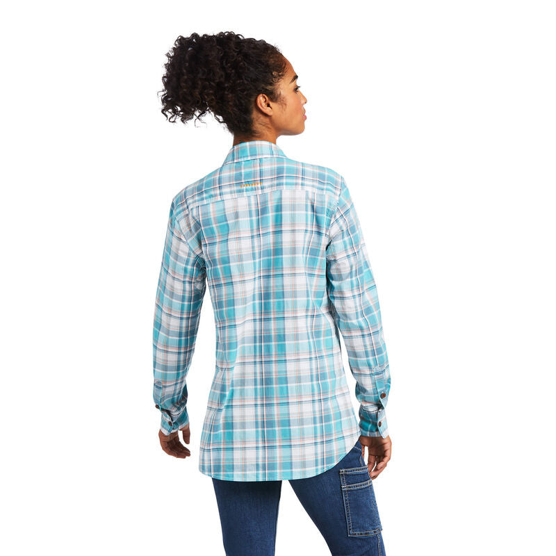 Ariat Rebar Made Tough Durastretch Work Western Shirt