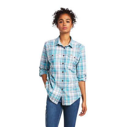 Ariat Rebar Made Tough Durastretch Work Western Shirt