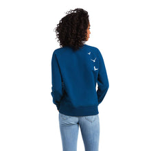 Load image into Gallery viewer, Ariat Women&#39;s Paradise Ranch Blue Nights Crew Neck
