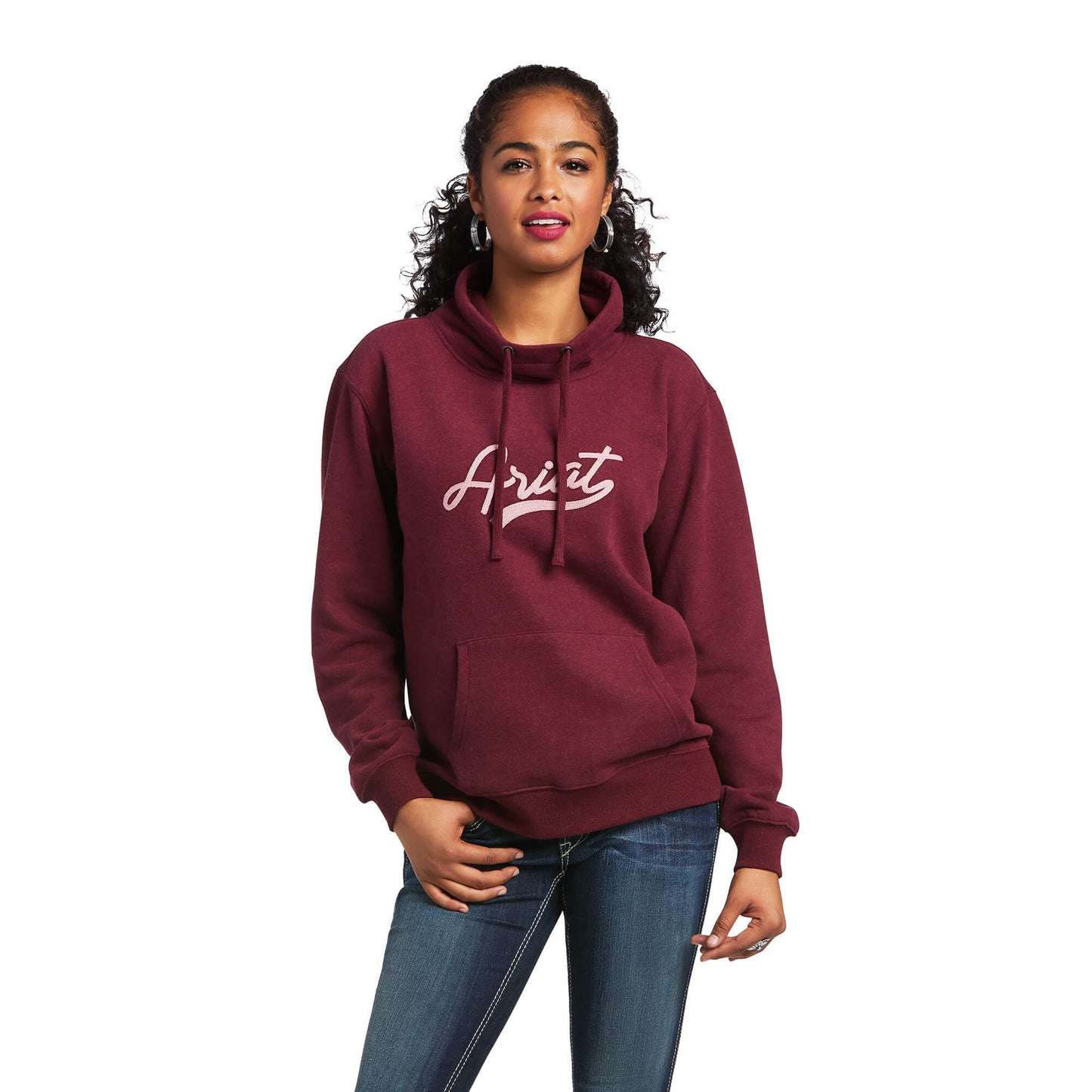 Ariat Women's REAL Logo Script Cowl Sweatshirt