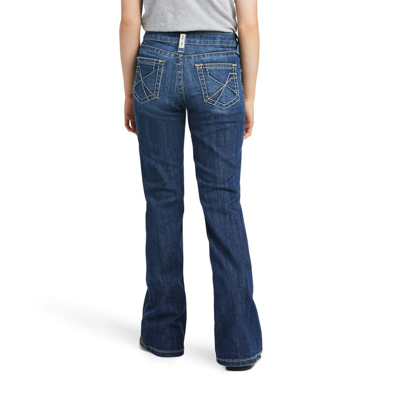 Ariat Girl's R.E.A.L. Darlene Irvine Bootcut Jean