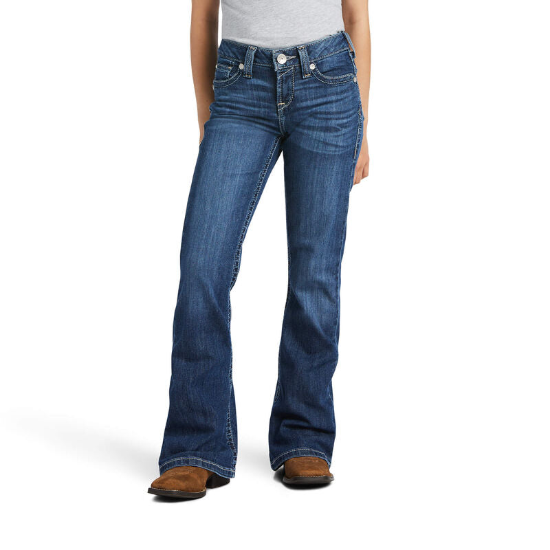 Ariat Girl's R.E.A.L. Darlene Irvine Bootcut Jean