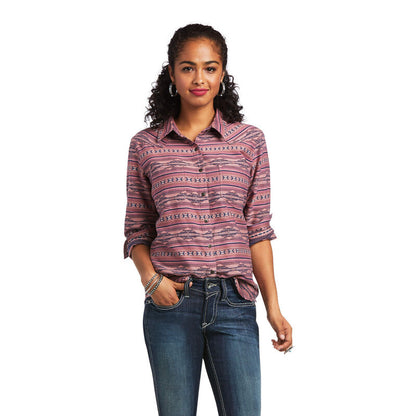 Ariat Women's R.E.A.L. Billie Jean Zona Jacquard Western Shirt