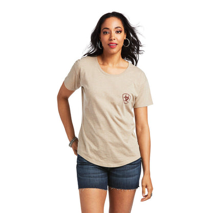 Ariat Women's Light Brown Sod Tractor T-Shirt