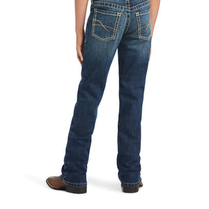 Ariat Boy's Stretch Slim Fit Adjustable Waist Straight Jean