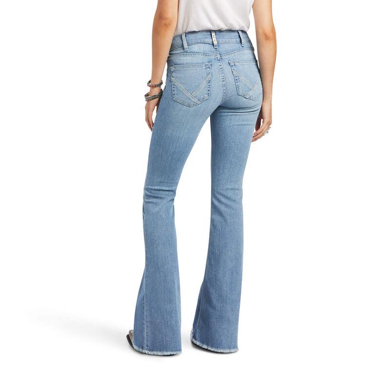 Ariat Women's R.E.A.L. Perfect Rise Regina Flare Jean