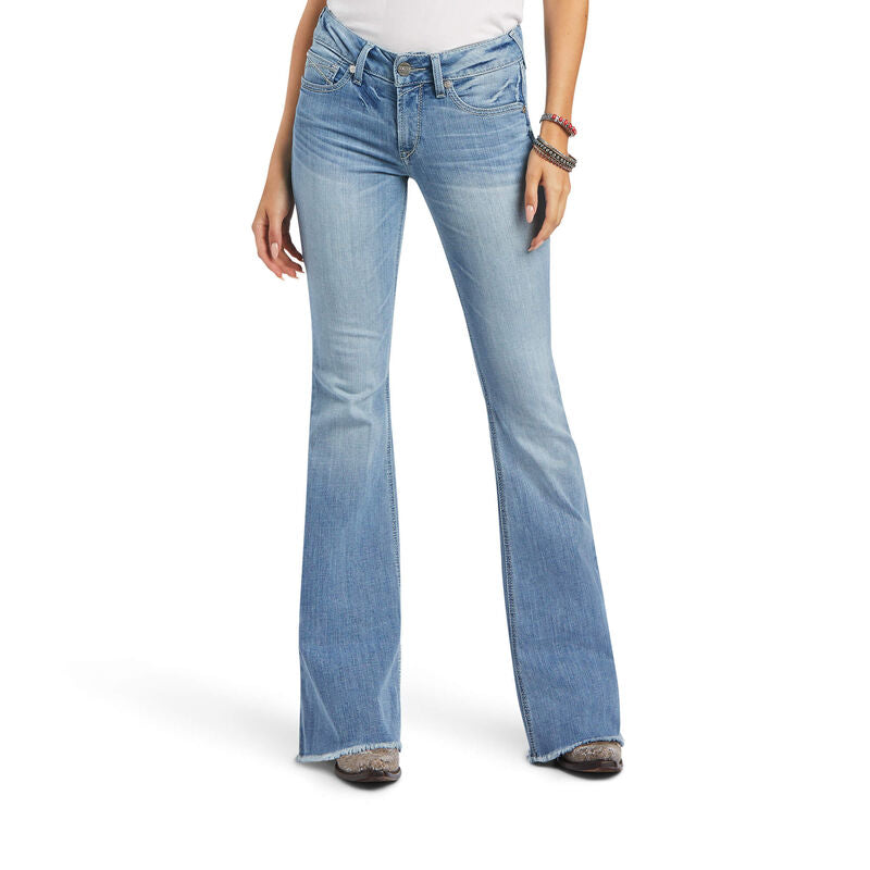 Ariat Women's R.E.A.L. Perfect Rise Regina Flare Jean