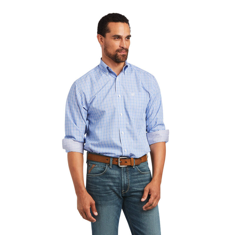 Ariat Men's Blue Noah Western Shirt