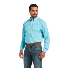 Load image into Gallery viewer, Ariat Men&#39;s Blue &amp; White Blended Western Shirt
