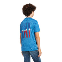 Load image into Gallery viewer, Ariat Boy&#39;s TEK Charger Patriotic T-Shirt
