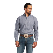 Load image into Gallery viewer, Ariat Men&#39;s Carbon Blue Maze Bo Western Shirt
