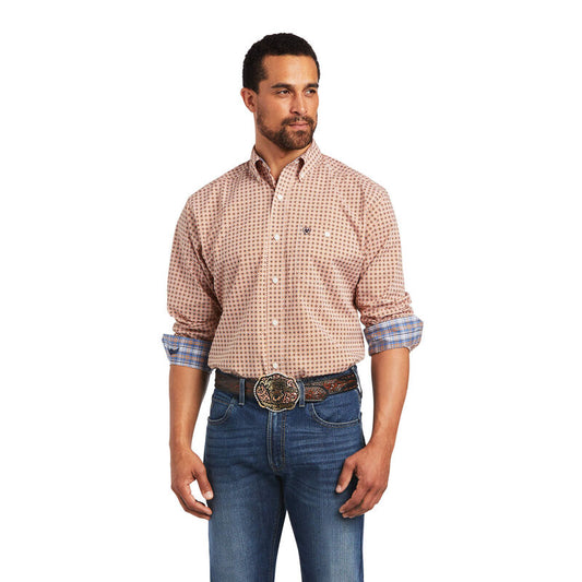 Ariat Men's Relentless Golden Oak Braiding Western Shirt