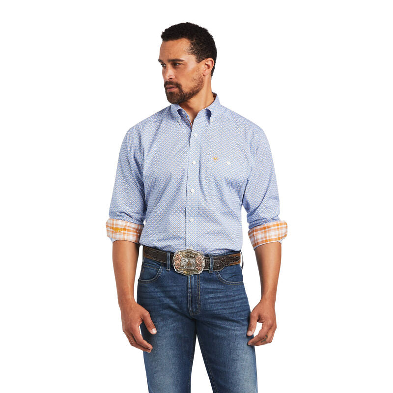 Ariat Men's Relentless Dutch Blue Alacrity Western Shirt