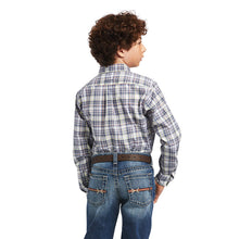 Load image into Gallery viewer, Ariat Boy&#39;s Pro Series Multi Color Plaid Brady Western Shirt
