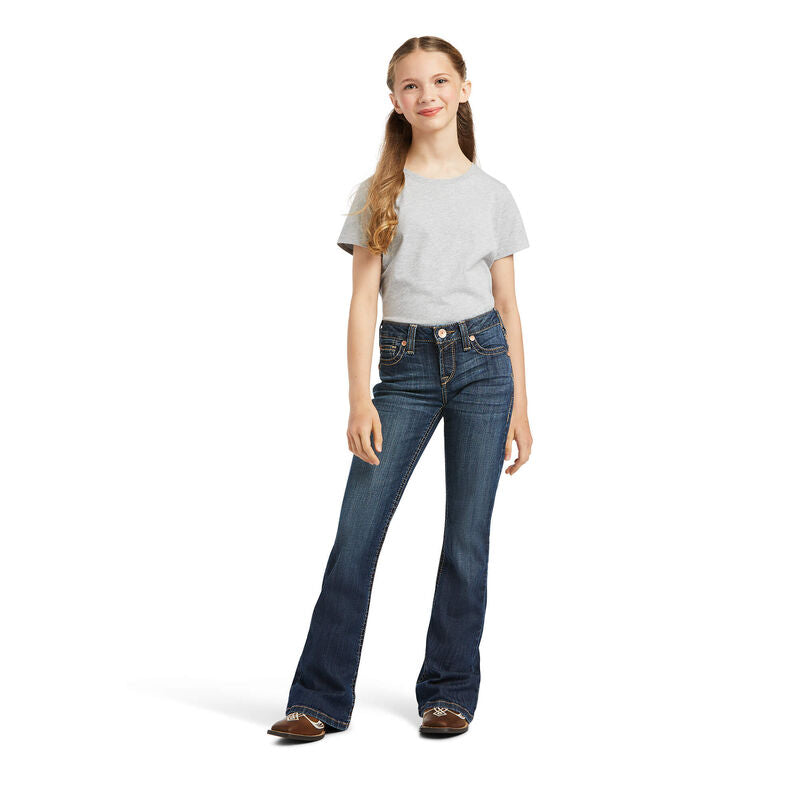 Ariat Girl's Dresden Stretch Fit Flare Jean