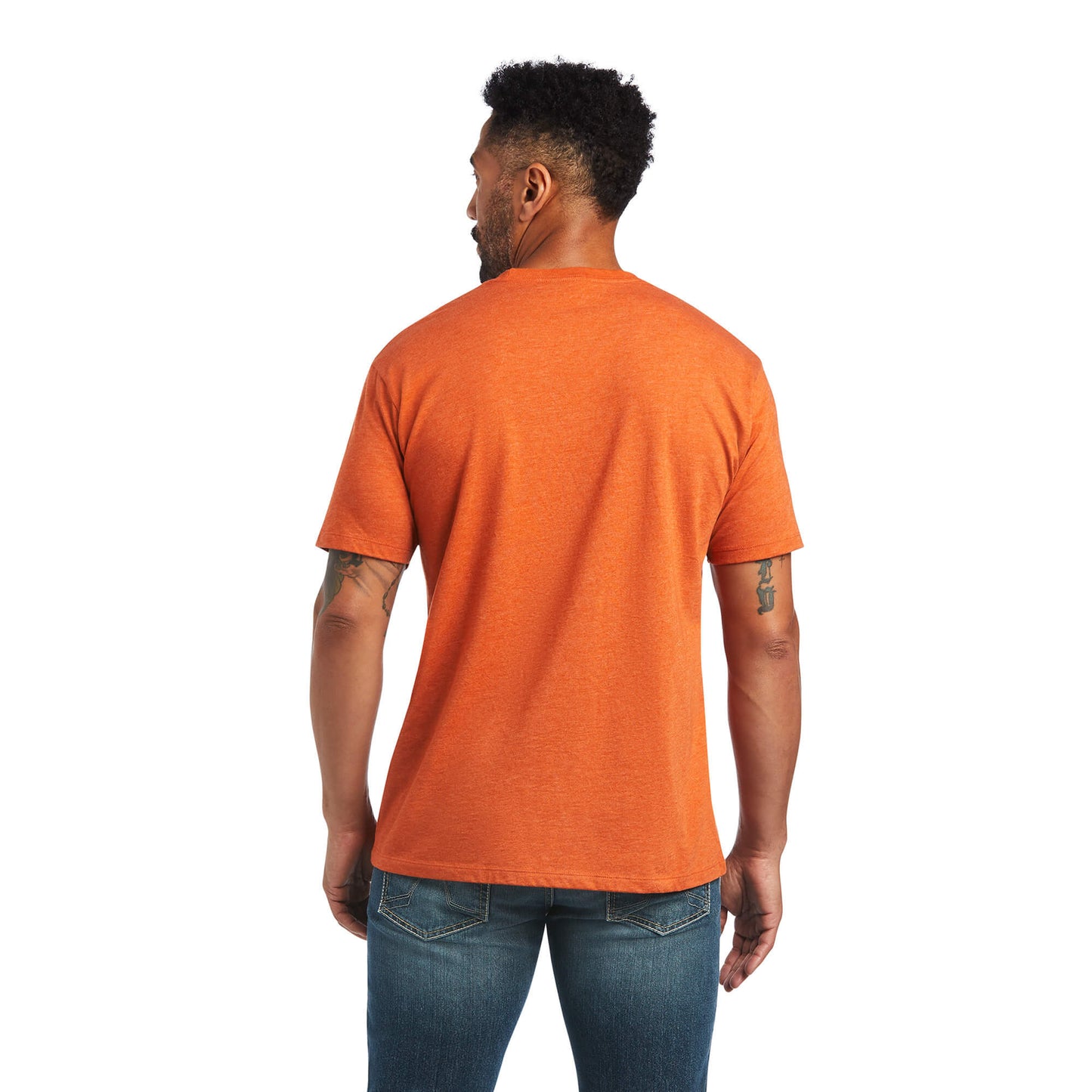 Ariat Men's 100 Proof Orange T-Shirt