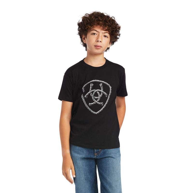 Ariat Boy's Rope Shield T-Shirt