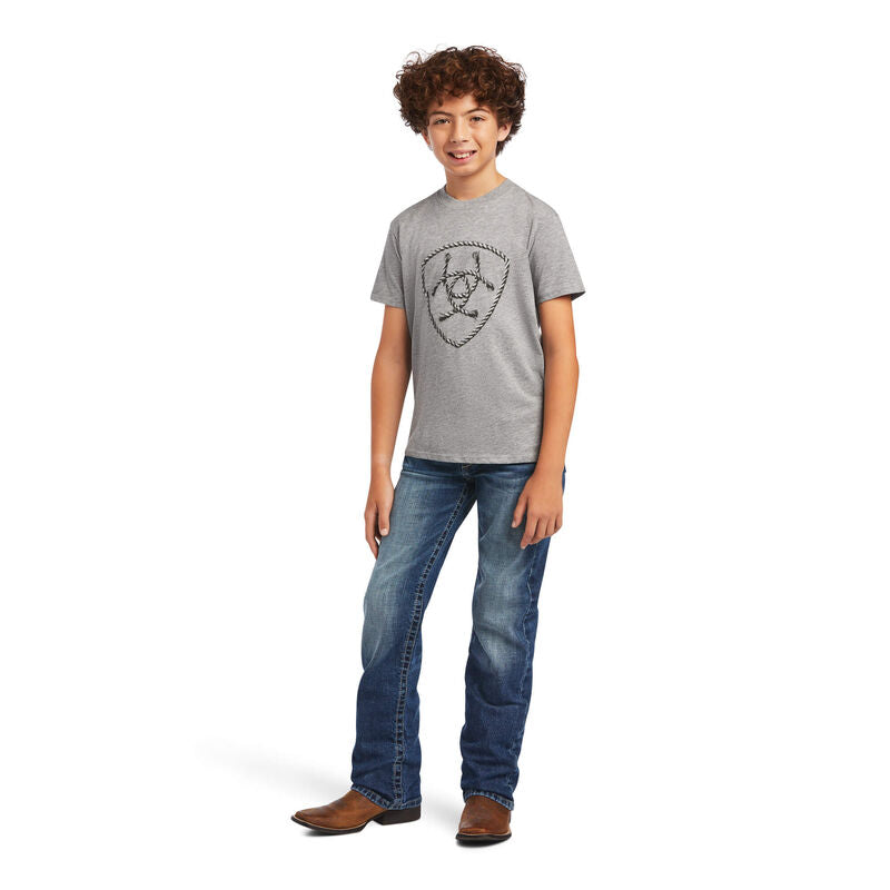 Ariat Boy's Rope Shield T-Shirt