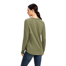 Load image into Gallery viewer, Ariat Women&#39;s Four Leaf Clover Benica Logo Sweatshirt
