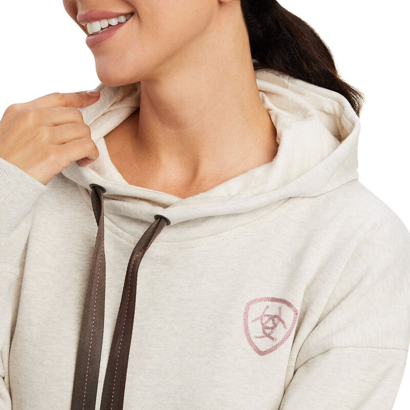 Ariat Women's Rebere Oatmeal Heather Hoodie