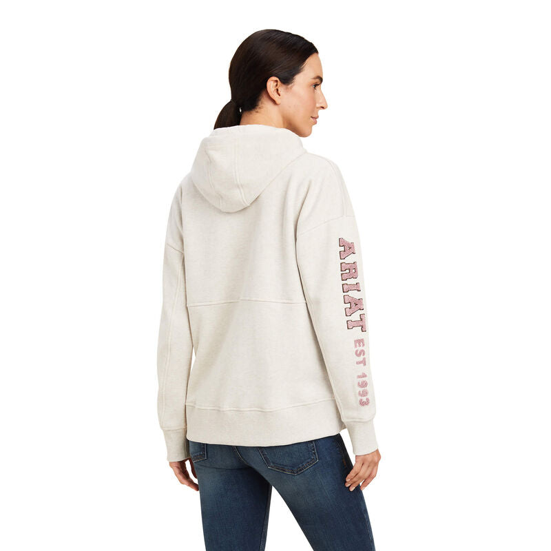 Ariat Women's Rebere Oatmeal Heather Hoodie