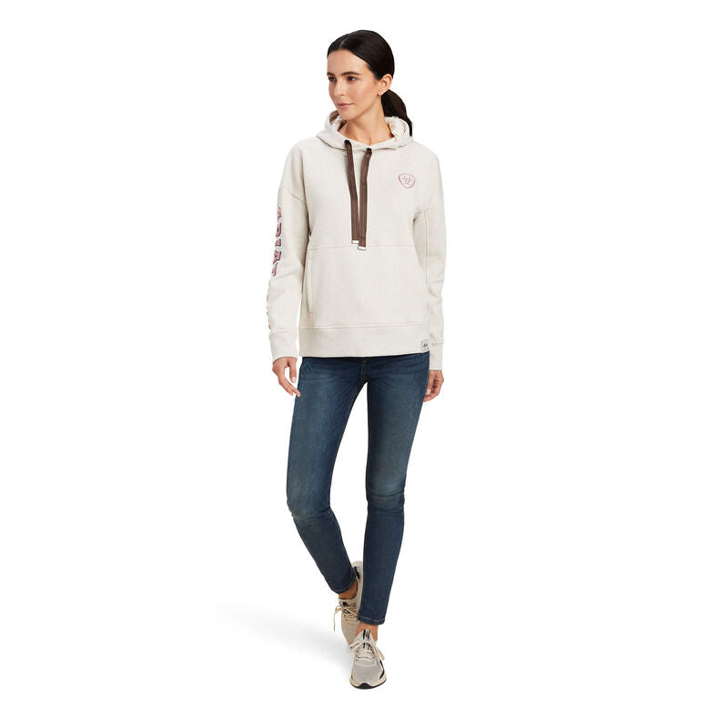 Ariat Women's Rebere Oatmeal Heather Hoodie