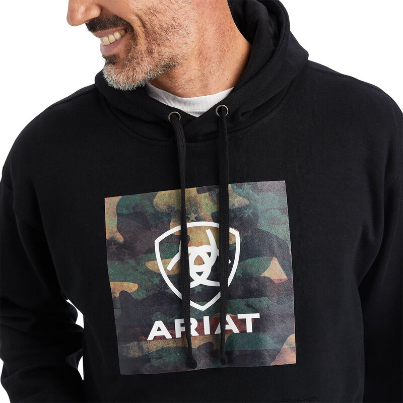 Ariat Men's Protect & Serve Black Hoodie