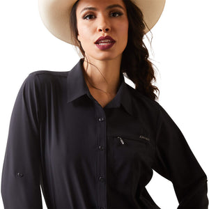 Ariat Women's VentTEK Black Western Shirt
