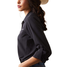 Load image into Gallery viewer, Ariat Women&#39;s VentTEK Black Western Shirt
