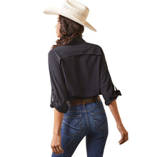 Load image into Gallery viewer, Ariat Women&#39;s VentTEK Black Western Shirt
