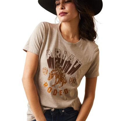 Ariat Women's Vintage Rodeo Oatmeal Heather T-Shirt