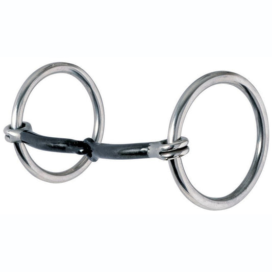 100 Reinsman Traditional Loose Smooth Snaffle Ring Bit