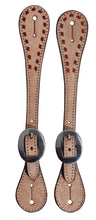 Load image into Gallery viewer, Professional&#39;s Choice Spur Straps - Roughout Buckstitch
